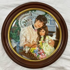 A Cherished Time Collector plate by Sandra Kuck